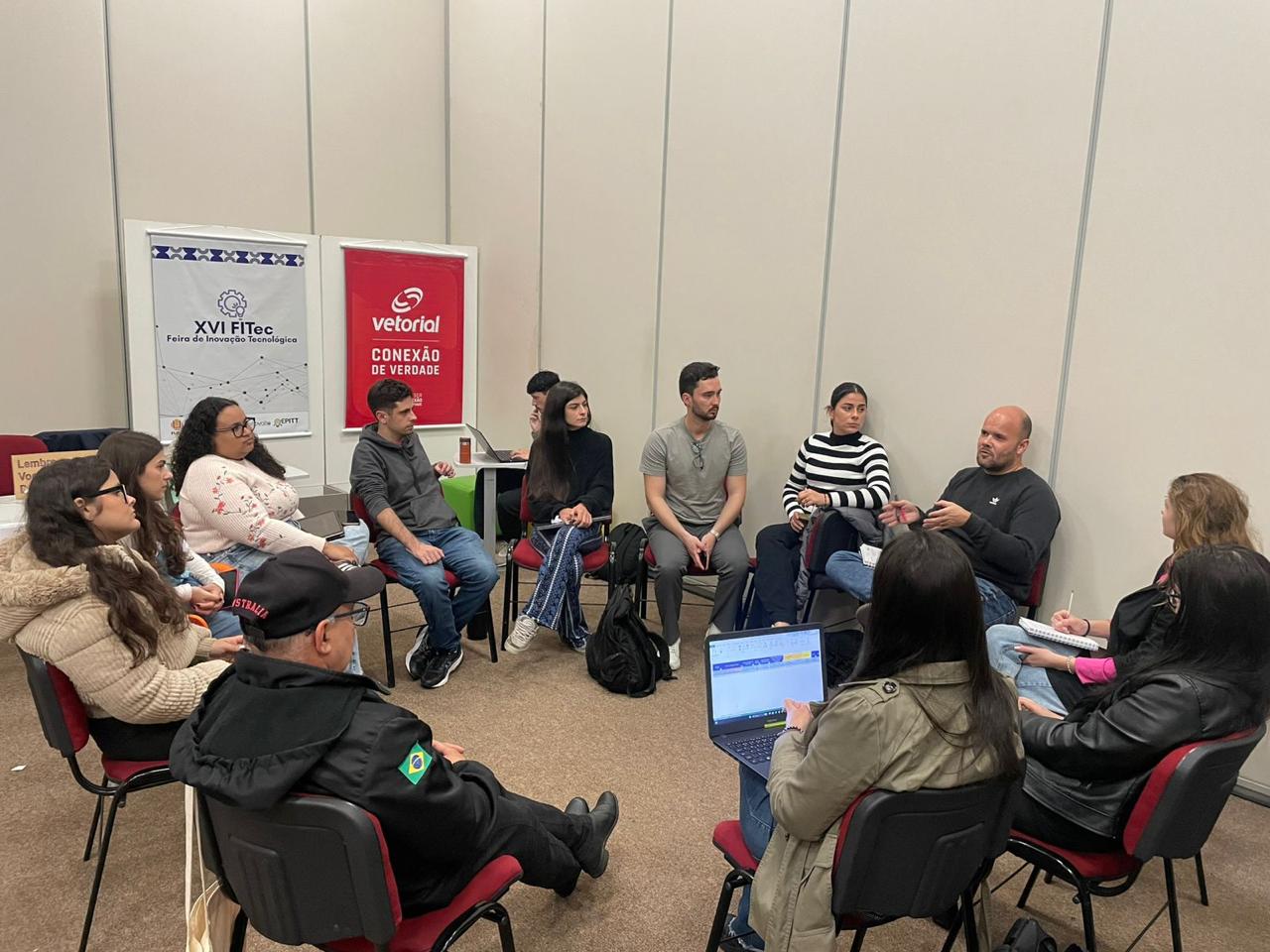 Atividade e encontro durante a 16ª FITEC